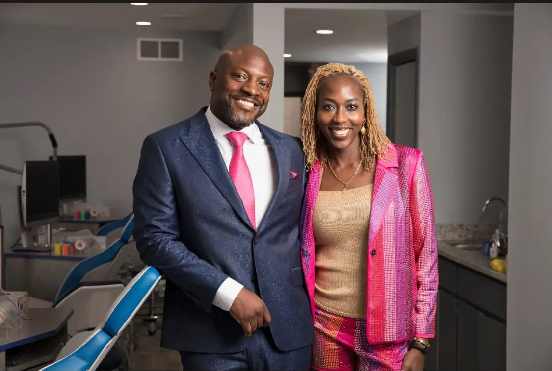 Dr. Kishawn Kole-James in the Superior Orthodontics treatment room at the Southfield, MI office